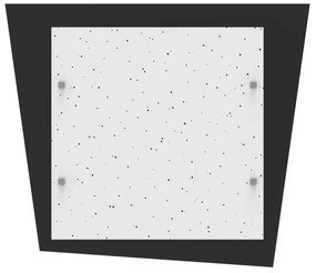 Plafoniera LED moderno Skinny, nero65 cm LUMICOM