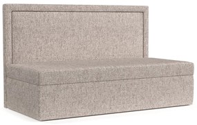 Letto singolo imbottito marrone chiaro 80x200 cm Scala - Maison de Rêve