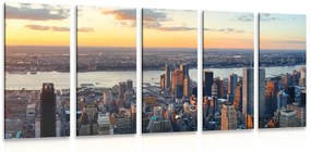 Quadri 5 pezzi – Città di New York