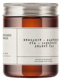 Candela in cera di soia profumata tempo di combustione 40 h #46 Bergamot, Jasmine, Opuncia – Perfumed Prague
