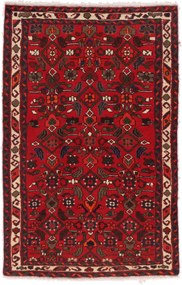 Hamedan Tappeto 90 x 140 (Iran) Annodato A Mano