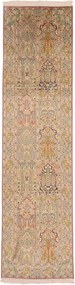 Cashmere Silk Tappeto 300x90 (Indian) Annodato A Mano