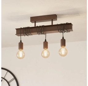 Eglo 43522 - Lampadario a parete TOWNSHEND 3xE27/60W/230V