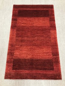Loribaft Tappeto 90 x 140 Rosso (Iran) Annodato A Mano