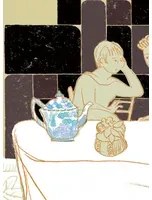 Élitis Carta da parati panoramica Le Dejeuner - Panel 5