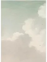 Eijffinger Carta da parati Dutch Sky Stripes - Pastell Grün