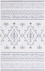 Tappeto a pelo basso tessuto a mano Evangeline