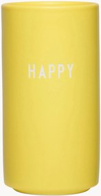 Vaso in porcellana Happy, alt. 11 cm