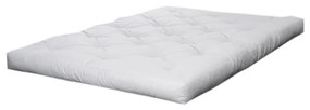 Materasso futon bianco medio rigido 140x200 cm Comfort Natural - Karup Design