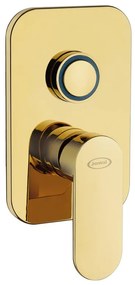 Rubinetto per doccia getto laminare cristallino Serena oro lucido JACUZZI RUBINETTERIA