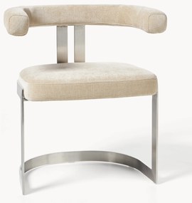 Sedia cantilever imbottita Gianni