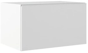 Mobile da bagno sospeso sotto lavabo L 60 x H 35 x P 45 cm bianco laccato opaco, 1 cassetto VISOBATH element