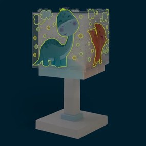 Dalber 63451 - Lampada da comodino LED per bambini BABY DINOS 1xG4/4W/230V multicolore