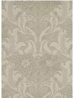 Little Greene Carta da parati Dahlia Scroll - French Grey