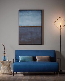 Kave Home - Quadro Wrigley 60 x 90 cm blu