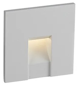 Antidark - Nox Step LED Azzurro Kit Square Alu/Bianco Antidark