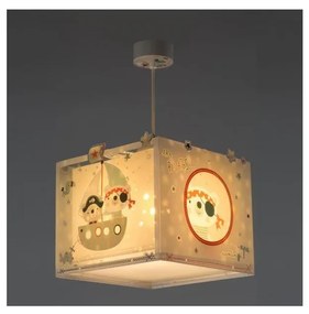 Dalber D-74552 -  Lampadario per bambini PIRATES 1xE27/60W/230V