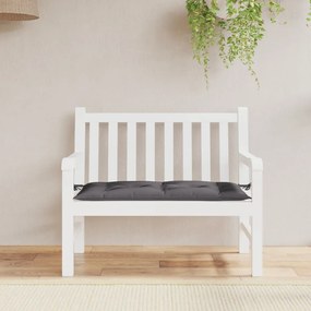 Cuscino Per Panca Antracite 100x50x7 Cm İn Tessuto Oxford /