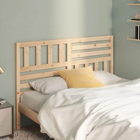 Testiera Per Letto 141x4x100 Cm İn Legno Massello Di Pino /