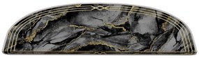 Gradini grigio scuro in set da 16 pezzi 20x65 cm Marble Dream - Vitaus