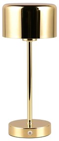 Lampada da tavolo a LED dimmerabile in oro (altezza 30 cm) Jeff - Trio