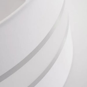 Lampadario a sospensione con filo CORAL 1xE27/60W/230V bianco