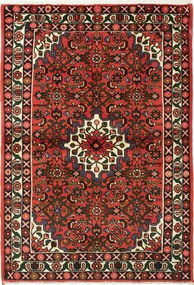 Hamedan Tappeto 110x150 (Iran) Annodato A Mano