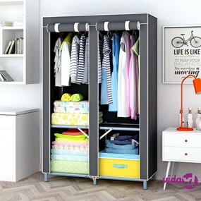 Practo Home Armadio 109x48x163 cm Grigio