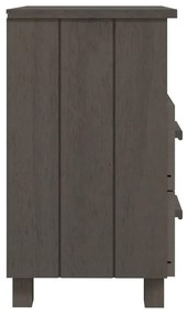 Comodini hamar 2 pz grigio chiaro 40x35x62 cm legno di pino