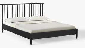 Letto in legno di pino con testiera Windsor