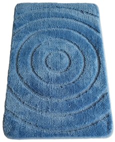 Tappetino da bagno blu 50x80 cm - JAHU collections