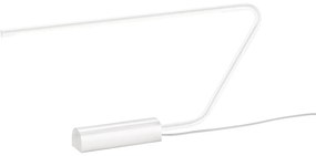 Lampada da tavolo LED bianca (altezza totale 33 cm) Olea – Trio Select