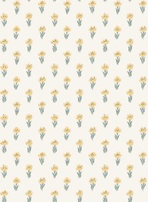 Sandberg Carta da parati Betty - Yellow