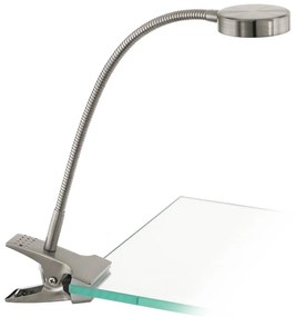 Eglo 54648 - Lampada da tavolo LED con morsetto LED/4,5W/230V 3000K cromo opaco