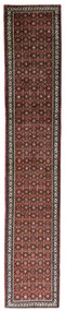 Hamedan Tappeto 410 x 80 Rosso (Iran) Annodato A Mano