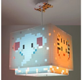 Dalber 63372 - Lampadario per bambini LITTLE PIXEL 1xE27/15W/230V