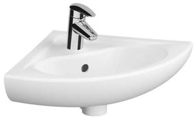 Lavamani Arkitekt L 56.5 in ceramica bianco