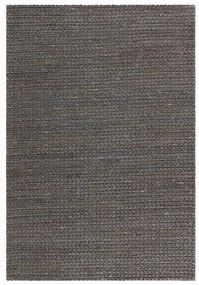 Tappeto in juta antracite tessuto a mano 160x230 cm Oakley - Asiatic Carpets