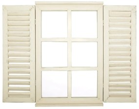 Specchio da esterno con cornice in legno 39x59 cm Window - Esschert Design