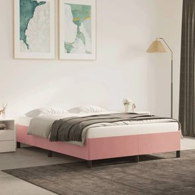 Giroletto Rosa 140x200 Cm İn Velluto /