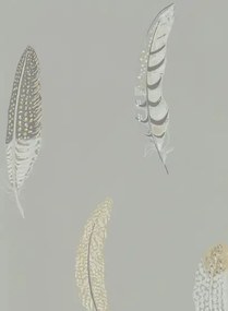 Sanderson Carta da parati Lismore - Silver/ Grey