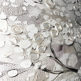 Quadro con elementi dipinti a mano 70x100 cm White Tree – Styler