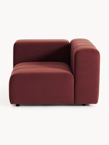Modulo angolare in velluto Lena
