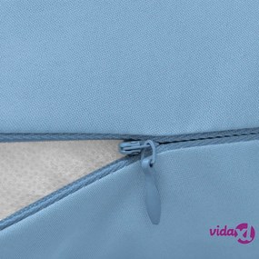 vidaXL Cuscino di Gravidanza 90 x 145 cm Azzurro