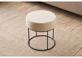 Pouf RELO Ø 40 cm crema