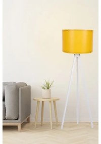 Lampada da terra AYD 1xE27/60W/230V arancio/bianca