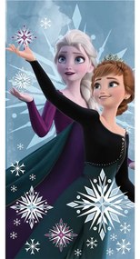 Asciugamano per bambini in cotone 70x140 cm Frozen "Snowflake" – Jerry Fabrics