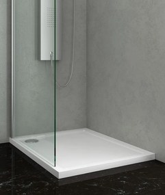 Piatto doccia 120x70 acrilico bianco slim - KAMALU