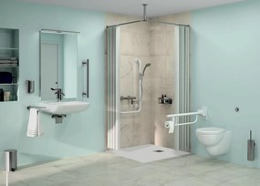 Sifone IDEAL STANDARD Contour 21 per lavabo grigio cromato