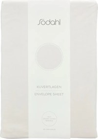 Lenzuolo con angoli bianco in cotone 180x200 cm Calm – Södahl